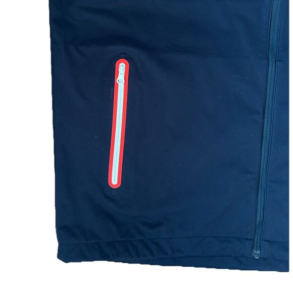 FootJoy TempoSeries Lightweight Softshell Golf Vest Men's Size Medium Blue Red - Picture 2 of 11